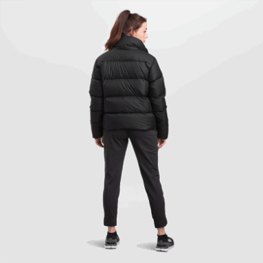 Outdoor Research Damen-kaltfront-daunenjacke Schwarz