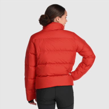 Outdoor Research Damen-kaltfront-daunenjacke Cranberry