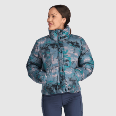 Outdoor Research Damen-kaltfront-daunenjacke Nimbus Aquarell