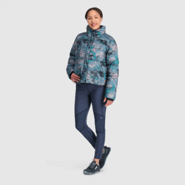 Outdoor Research Damen-kaltfront-daunenjacke Nimbus Aquarell