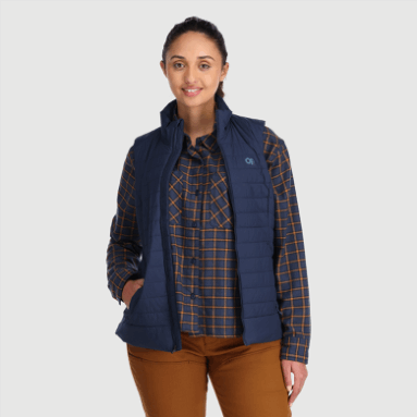 Outdoor Research Schattenisolierte Weste Für Damen Marineblau