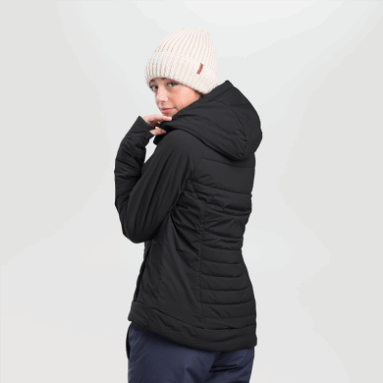 Outdoor Research Damen-Hoodie Mit Schattenisolierung Schwarz