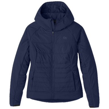 Outdoor Research Shadow Insulated Hoodie Für Damen Marineblau