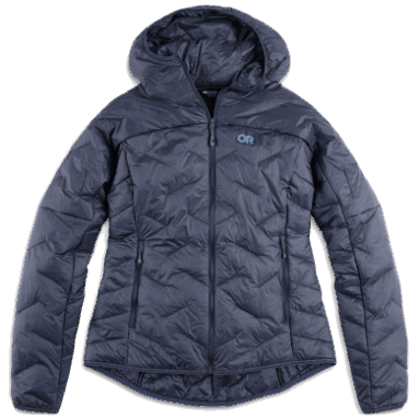 Outdoor Research Superstrand Lt Hoodie Für Damen Marineblau