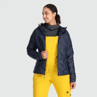Outdoor Research Superstrand Lt Hoodie Für Damen Marineblau