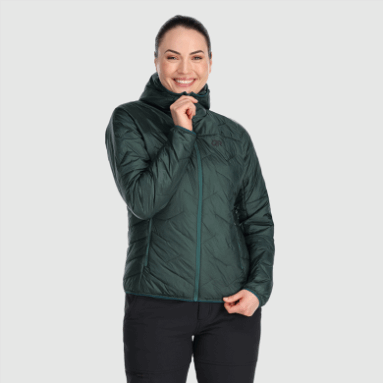 Outdoor Research Damen Superstrand Lt Hoodie Treeline