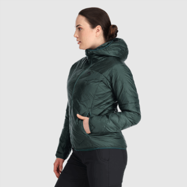 Outdoor Research Damen Superstrand Lt Hoodie Treeline