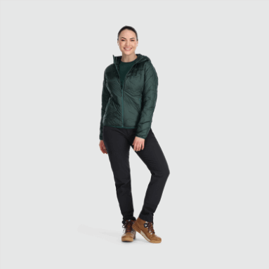 Outdoor Research Damen Superstrand Lt Hoodie Treeline