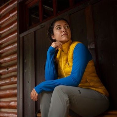 Outdoor Research Frauen Superstrand Lt Weste Lärche