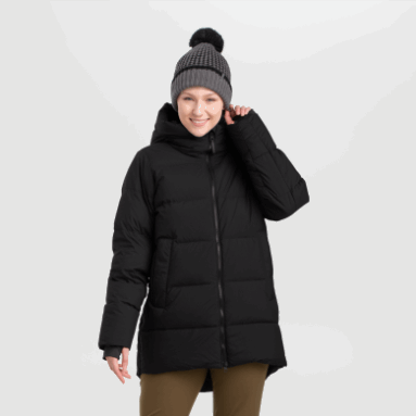 Outdoor Research Coze Damenmantel Plus Schwarz