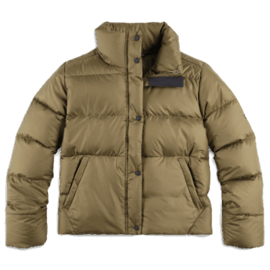 Outdoor Research Damen Coldfront Daunenjacke Plus Schwarz