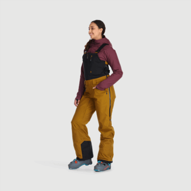 Outdoor Research Kulshan Storm Latzhose Für Damen Tapenade/schwarz