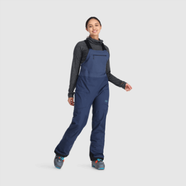 Outdoor Research Skytour Ascentshell Latzhose Damen Marineblau