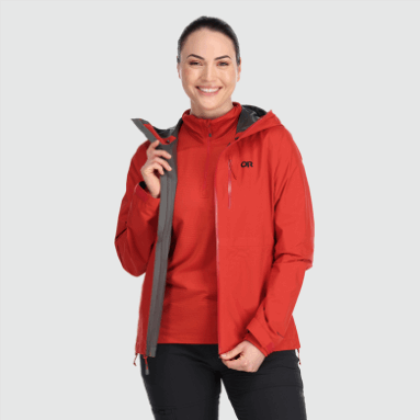 Outdoor Research Aspire Ii Gore-tex® Jacke Für Damen Cranberry