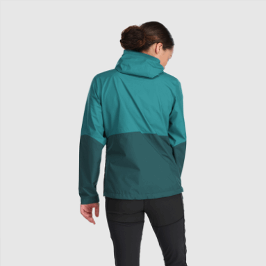 Outdoor Research Aspire II Gore-Tex® Damenjacke Deep Lake/Treeline