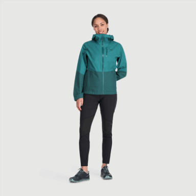 Outdoor Research Aspire II Gore-Tex® Damenjacke Deep Lake/Treeline