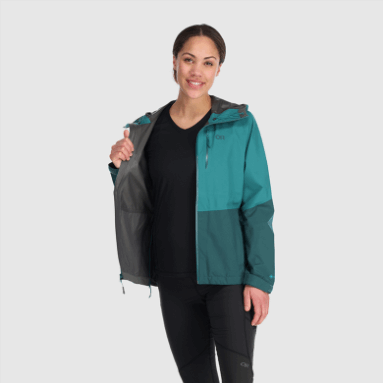 Outdoor Research Aspire II Gore-Tex® Damenjacke Deep Lake/Treeline
