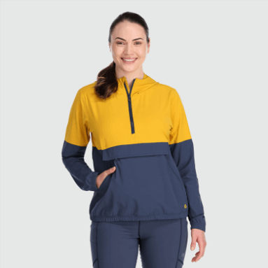 Outdoor Research Ferrosi-Anorak Für Damen Lärche/Marineblau