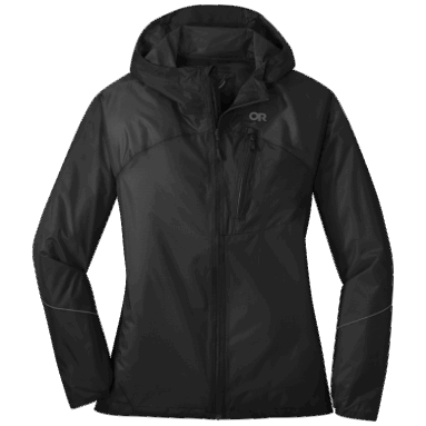Outdoor Research Damen Helium Regenjacke Schwarz