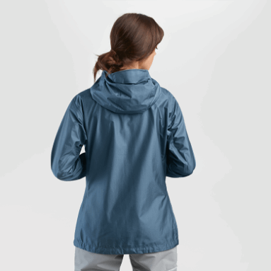 Outdoor Research Damen Helium Ascentshell Jacke Nimbus