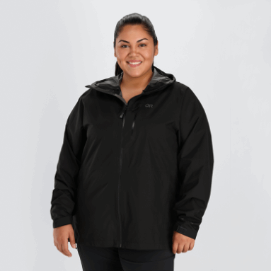 Outdoor Research Aspire Ii Gore-tex® Plus Size Regenjacke Schwarz Für Damen