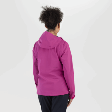 Outdoor Research Dryline-Regenjacke Für Damen Fuchsia