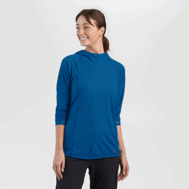 Outdoor Research Damen-Hoodie Echo Classic Blue