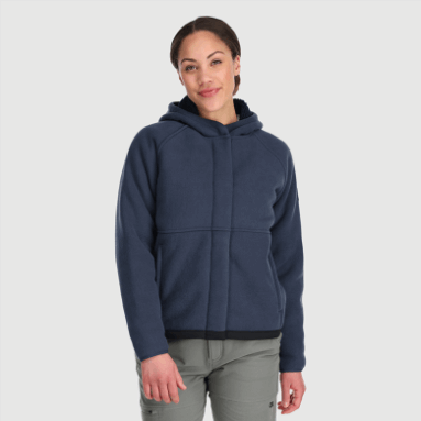Outdoor Research Damen-Fleece-Hoodie Juneau Marineblau