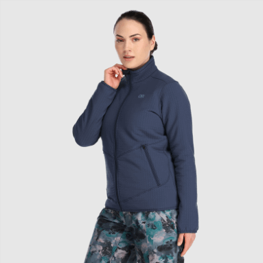 Outdoor Research Vigor Plus Fleecejacke Für Damen Marineblau
