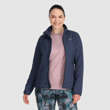 Outdoor Research Vigor Plus Fleecejacke Für Damen Marineblau