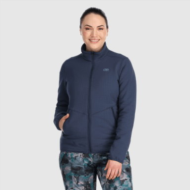 Outdoor Research Vigor Plus Fleecejacke Für Damen Marineblau