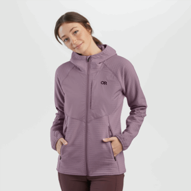 Outdoor Research Vigor Plus Fleece-Hoodie Motte Für Damen