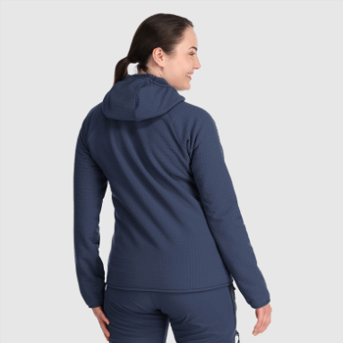 Outdoor Research Vigor Plus Fleece-Hoodie Für Damen Marineblau