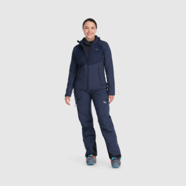 Outdoor Research Vigor Plus Fleece-Hoodie Für Damen Marineblau