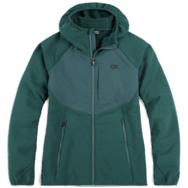 Outdoor Research Vigor Plus Fleece-Hoodie Für Damen Treeline