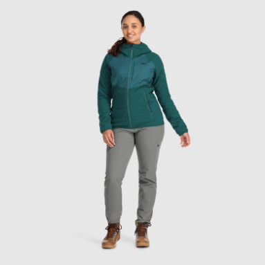 Outdoor Research Vigor Plus Fleece-Hoodie Für Damen Treeline