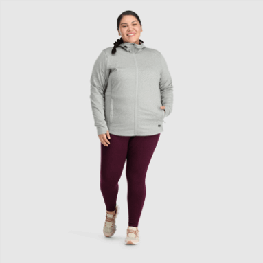 Outdoor Research Melody Kapuzenpullover Mit Durchgehendem Reißverschluss Für Damen In Schwarz