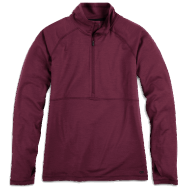 Outdoor Research Alpine Onset Merino 150 Halbreißverschluss Plus Kalamata Für Damen