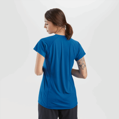 Outdoor Research Damen Echo T-Shirt Classic Blue