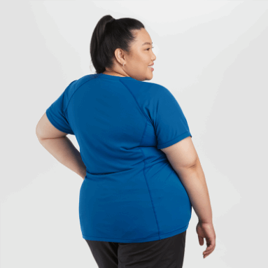 Outdoor Research Damen Echo T-Shirt Classic Blue