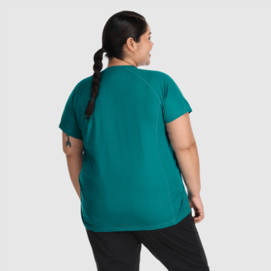 Outdoor Research Damen Echo Plus Size T-Shirt Deep Lake