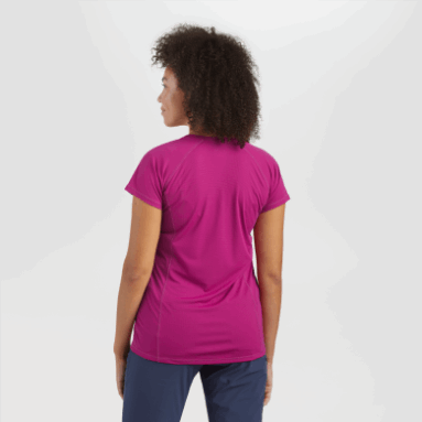 Outdoor Research Damen Echo Plus Size T-Shirt Fuchsie