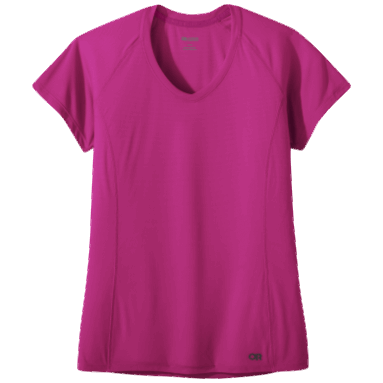 Outdoor Research Damen Echo Plus Size T-Shirt Fuchsie
