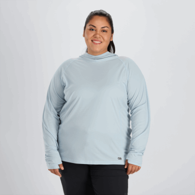Outdoor Research Damen Echo Plus Size Hoodie Arctic