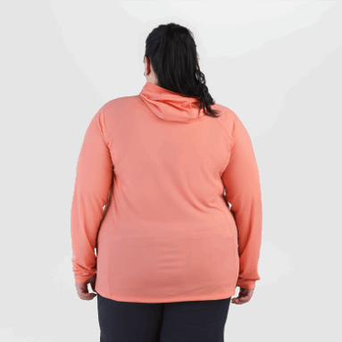 Outdoor Research Damen Echo Plus Size Hoodie Guave