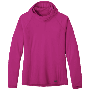 Outdoor Research Damen Echo Plus Size Hoodie Fuchsia