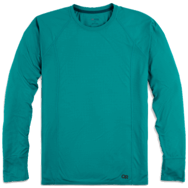 Outdoor Research Echo Langarmshirt Für Damen Deep Lake