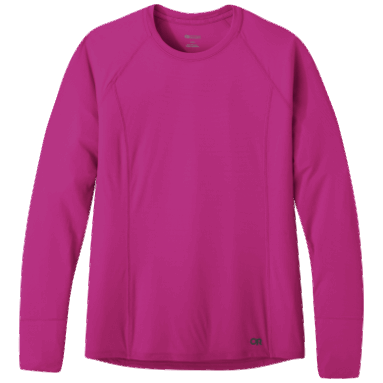 Outdoor Research Damen-Echo-Langarm-T-Shirt Fuchsia