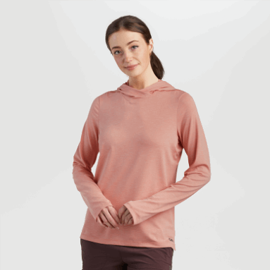 Outdoor Research Damen Activeice Spectrum Sun Hoodie Guave Heather