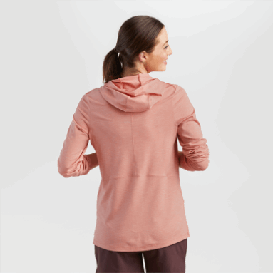 Outdoor Research Damen Activeice Spectrum Sun Hoodie Guave Heather
